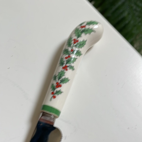 Spode Christmas Tree cake knife - Picture 2 of 3
